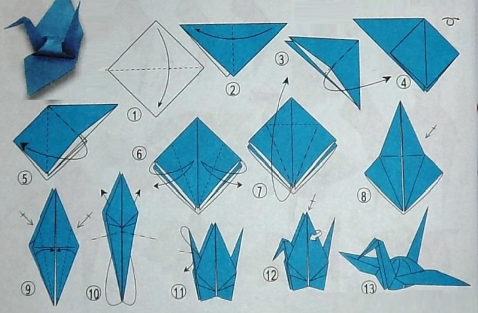 Как сделать рыбку из бумаги оригами рыбка для начинающих | Хочу Творить | Дзен